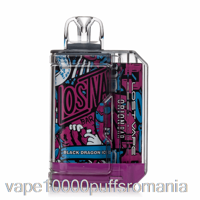 Vape Romania Lost Vape Orion Bar 7500 De Unica Folosinta Black Dragon Ice